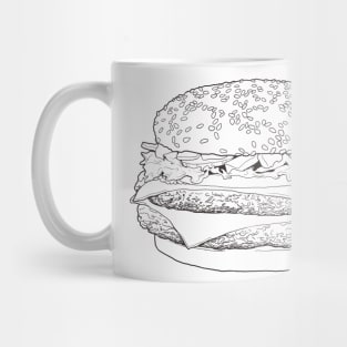 Double Cheese burger Mug